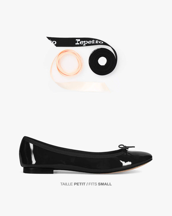 repetto Ballerines Semelle Gomme Cendrillon à rubans interchangeables