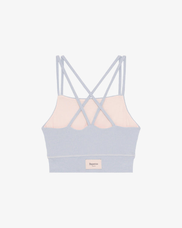 Repetto Brassière Fines Bretelles En Côtes