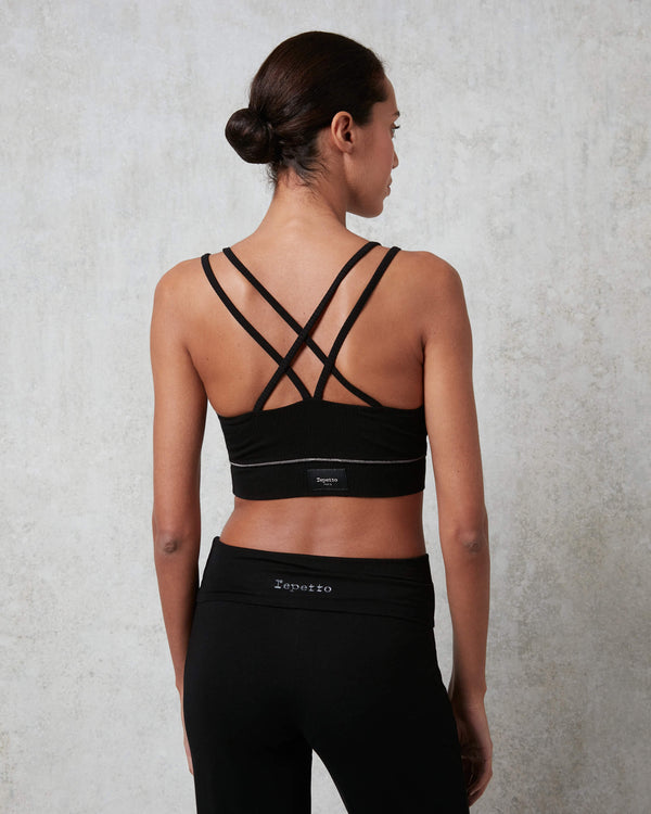 Repetto Brassière Fines Bretelles En Côtes