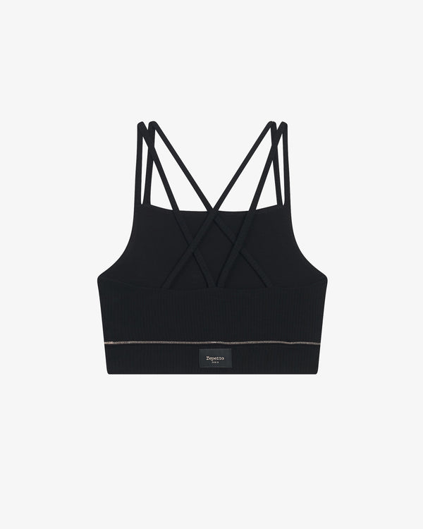 Repetto Brassière Fines Bretelles En Côtes
