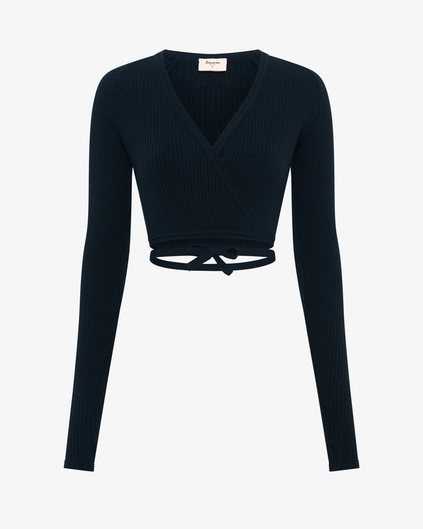 Repetto Cache-cœur Maille Côtelée