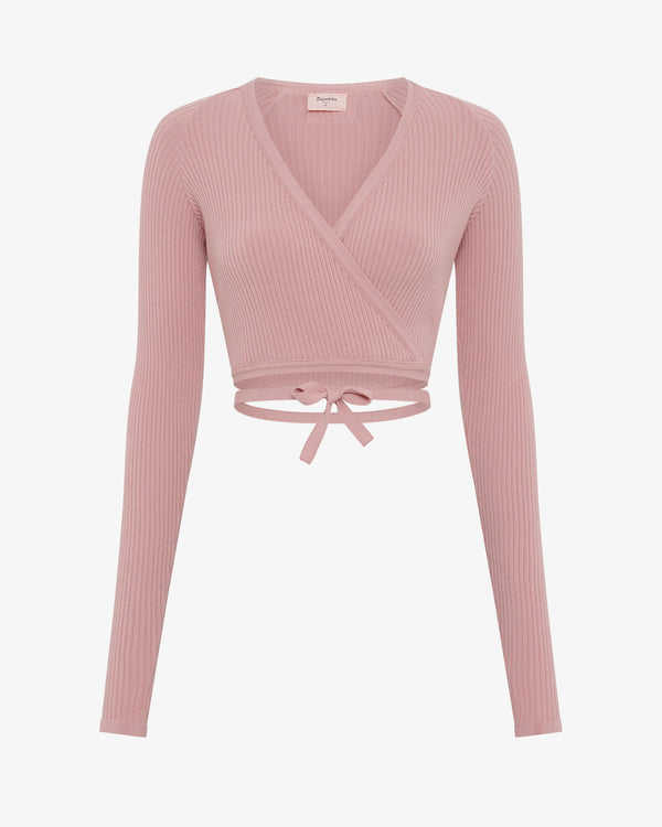 repetto Cache-cœur maille côtelée