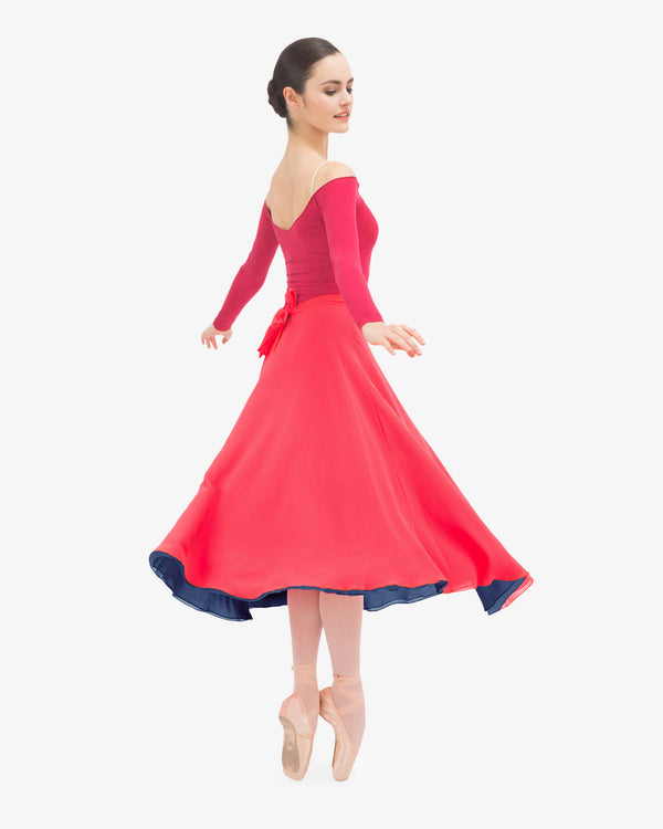 Repetto Jupe En Mousseline Réversible