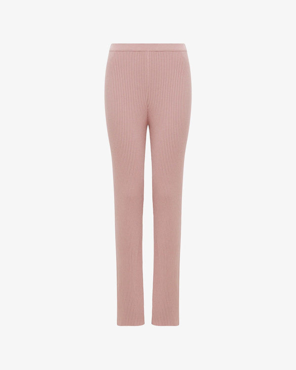 repetto Pantalon en maille côtelée