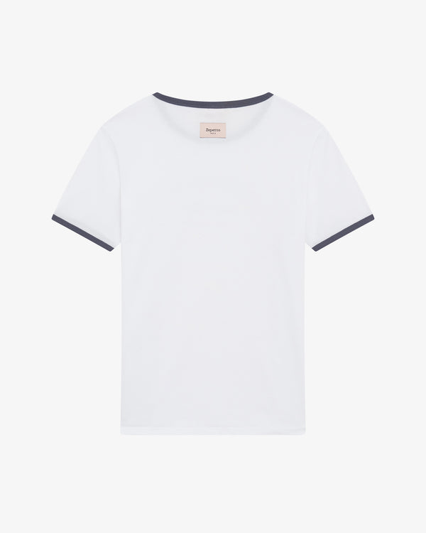 Repetto T-shirt Ballet Studio Bicolore
