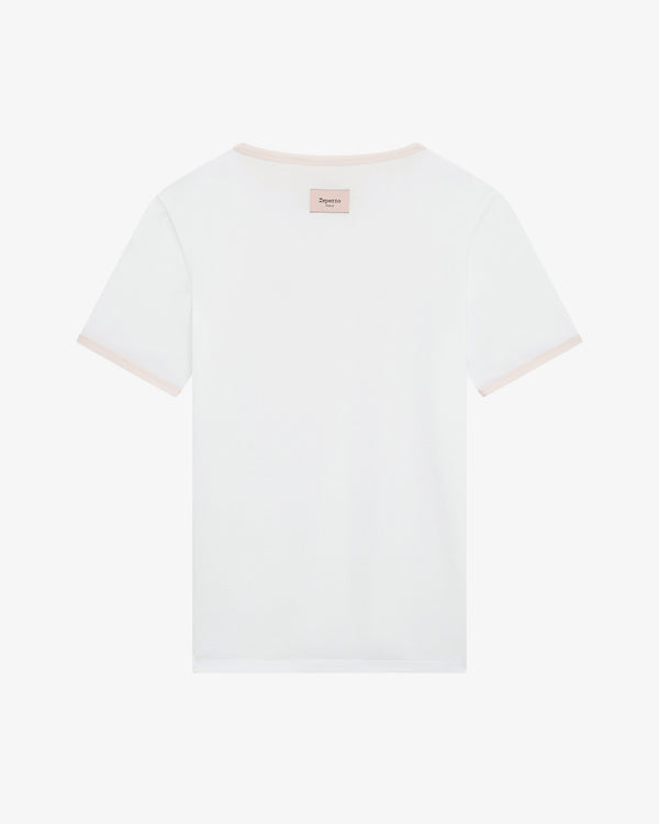 Repetto T-shirt Ballet Studio Bicolore