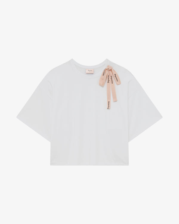 repetto T-Shirt nœud épaule