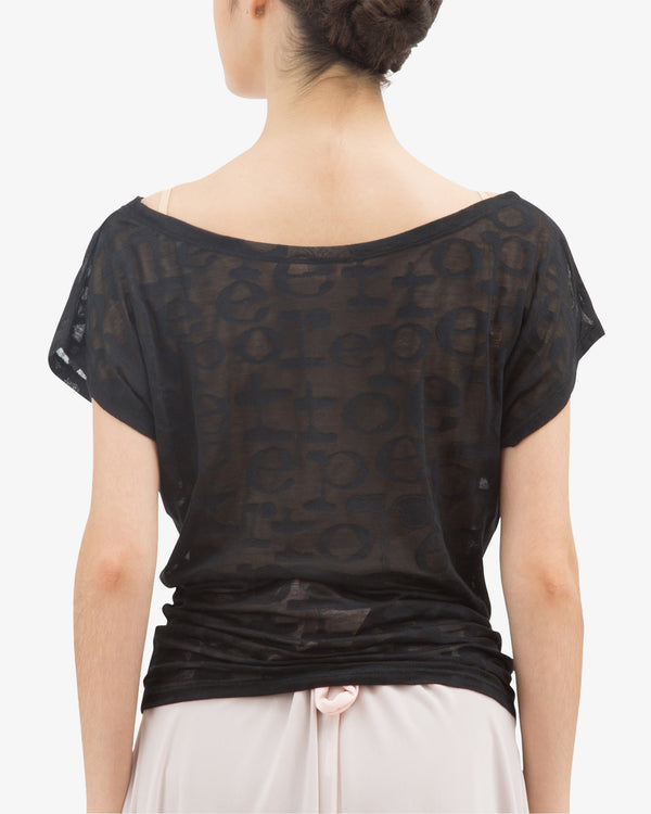 Repetto T-shirt Transparence Repetto