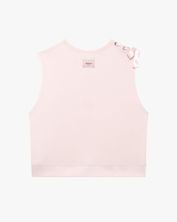 Repetto Top Sans Manche Ruban épaule