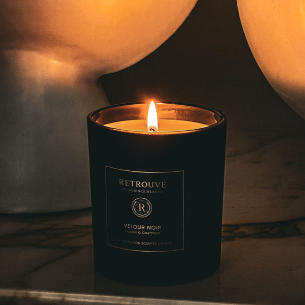 Retrouvé Velour Noir Candle