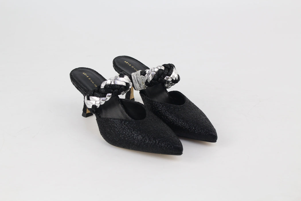 Rève D'un Jour NERE Tressé Argenté