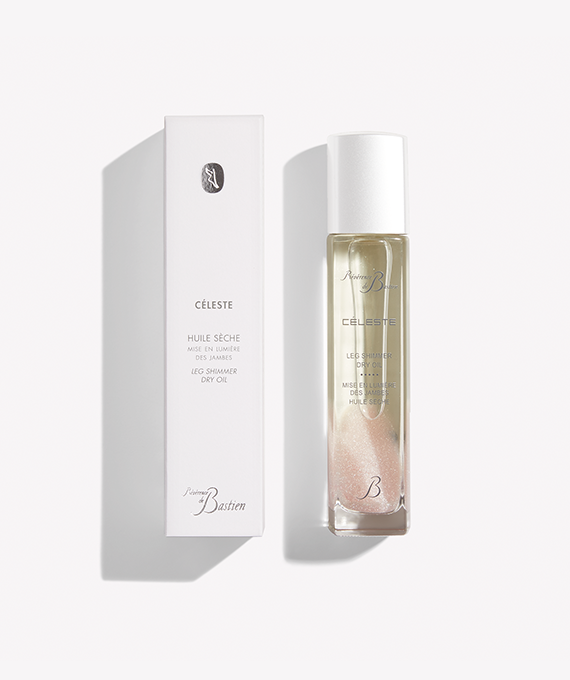 révérence de bastien CÉLESTE – L’huile sèche pour les jambes