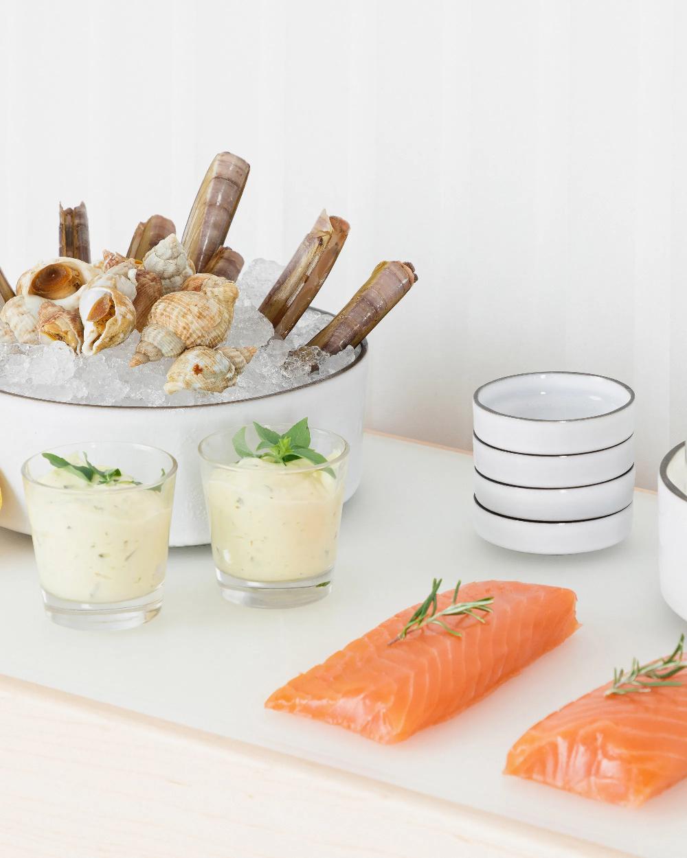 Revol En Scène Caisson Bois Station Froide Gn 55 50 CM