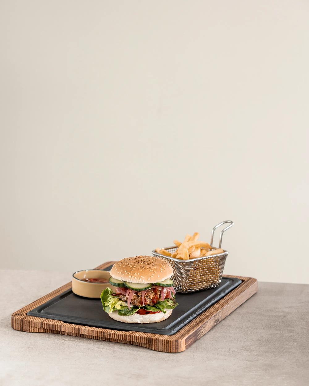 Revol Basalt Planche à Assiette 28 5 CM