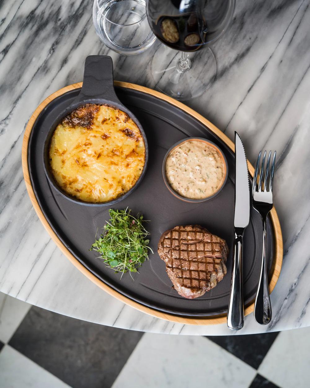 Revol Beaune Couteau A Steak Miroir 24 CM