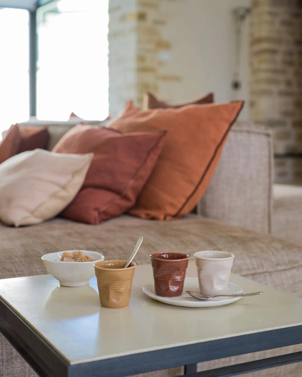 Revol Froissé Gobelet Cappuccino 18 CL