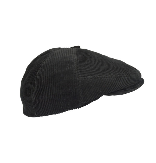 ricardo b.h. Berret en velours côtelé – Hommes et femmes – Noir