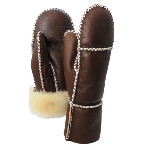 ricardo b.h. Mitaines en cuir suède premium – Femmes – Whiskey