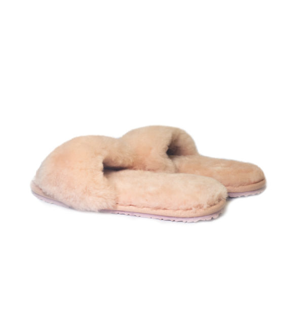 Ricardo B.h. Pantoufles Classiques à Bouts Ouverts – Femmes – Rose