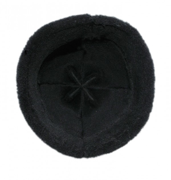 ricardo b.h. Chapeau cloche en cuir – Femmes – Noir