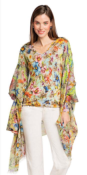 Richard Grand 80% CACHEMIRE 20% SOIE IMPRIMÉ SUPERFINE COL V. 77200/10MLST570