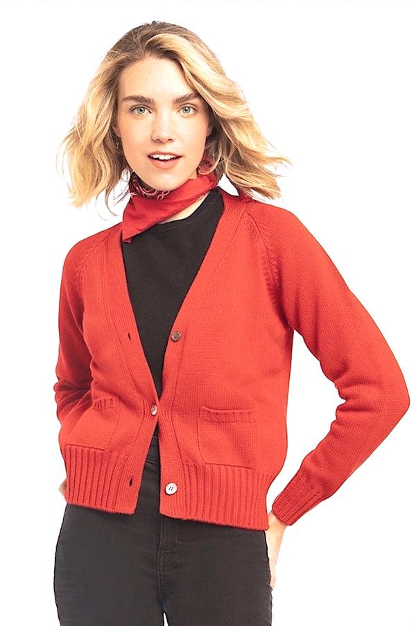 richard grand CARDIGAN COURT UNI COL V 100% CACHEMIRE. D-22066/41ML richard grand CARDIGAN COURT UNI COL V 100% CACHEMIRE. D-22066/41ML