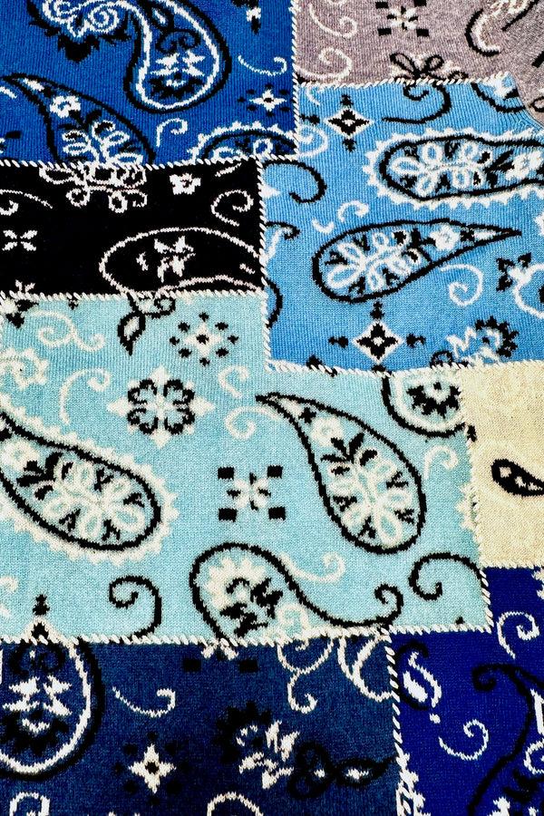 Richard Grand CARDIGAN ZIPPÉ BANDANA INTARSIA 100% CACHEMIRE. D-24500/43ML