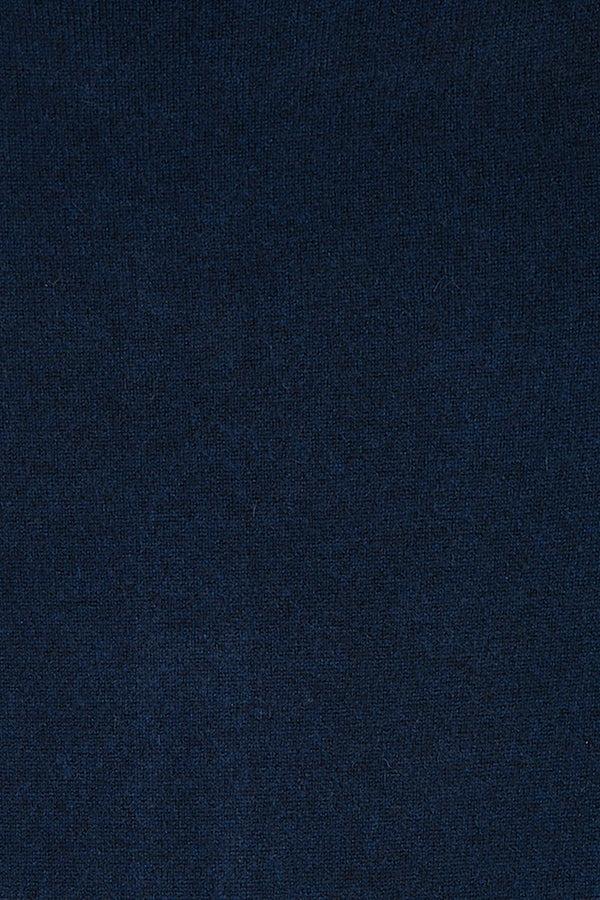 Richard Grand CHEMISE À PRESSION EN CACHEMIRE SURPIQUÉE AVEC SOIE IMPRIMÉE. D-25520/70ML NOIR