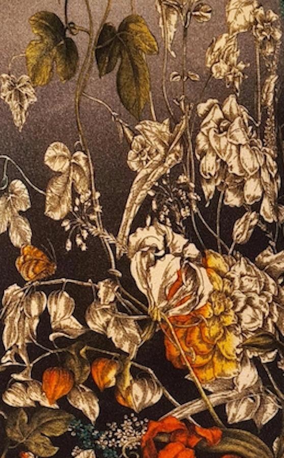 Richard Grand PULL COL ROND IMPRIMÉ EXTRAFIN EN 80 % CACHEMIRE 20 % SOIE. 77200/20MLST557