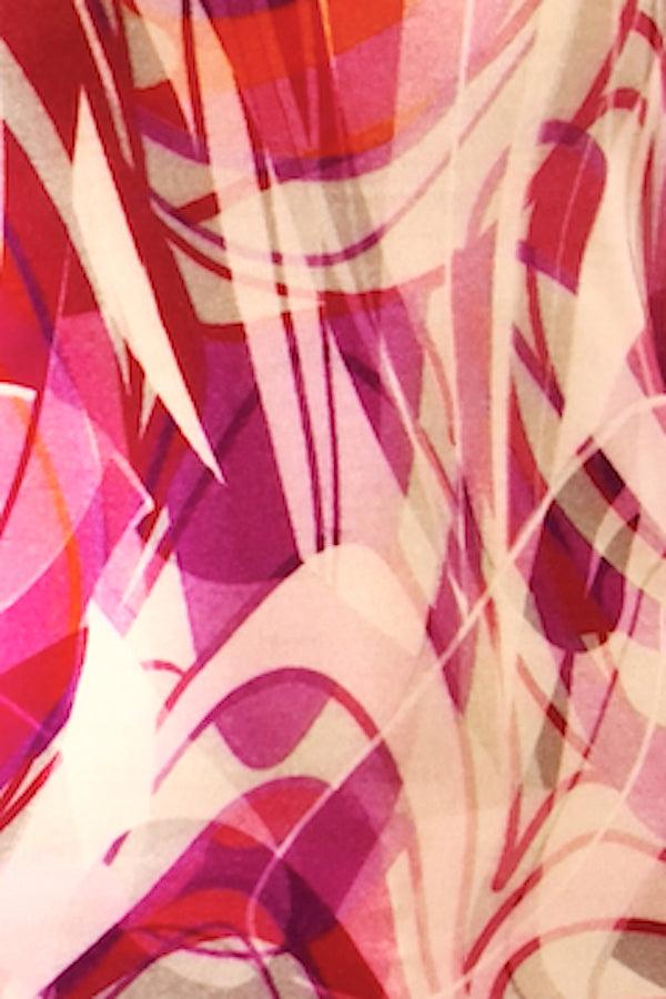 Richard Grand PULL COL ROND IMPRIMÉ EXTRAFIN EN 80 % CACHEMIRE 20 % SOIE. 77200/20MLST549