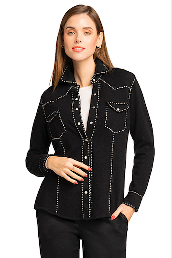 richard grand CHEMISE CACHEMIRE SURPIQURES richard grand CHEMISE CACHEMIRE SURPIQURES