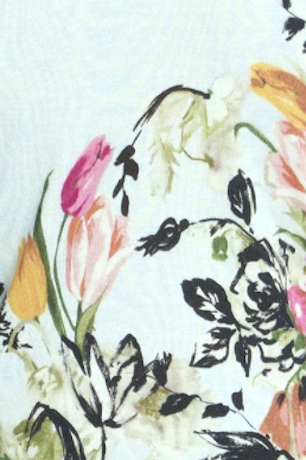 Richard Grand T-SHIRT IMPRIMÉ SUPER FIN 80 % CACHEMIRE 20 % SOIE. 77200/20MLST447