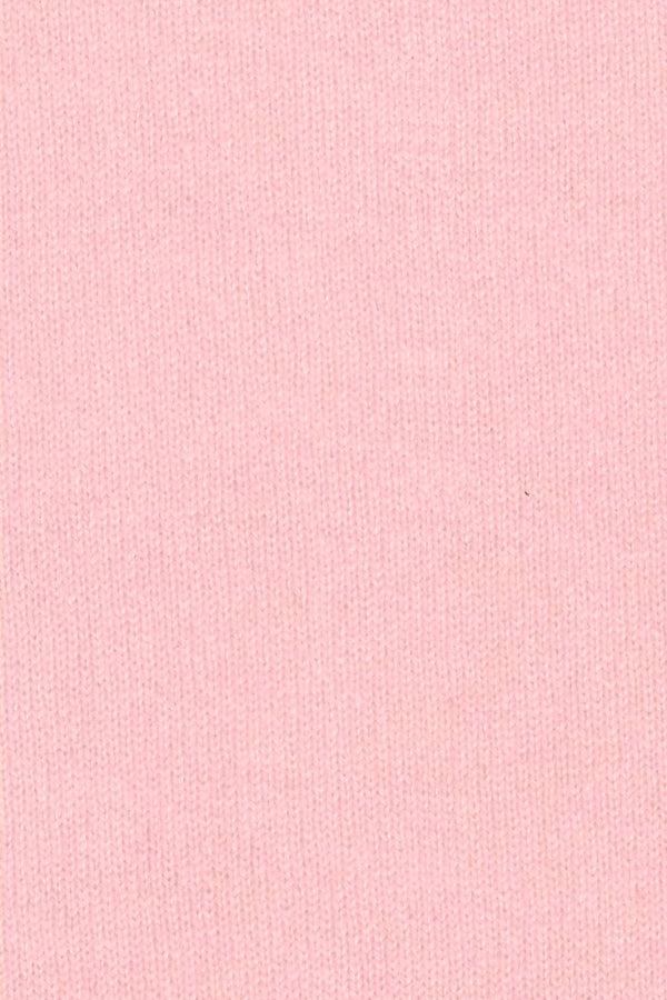 Richard Grand VESTE À COL MAO EN CACHEMIRE À POINT BRICK. D-25011/45ML LT PINK