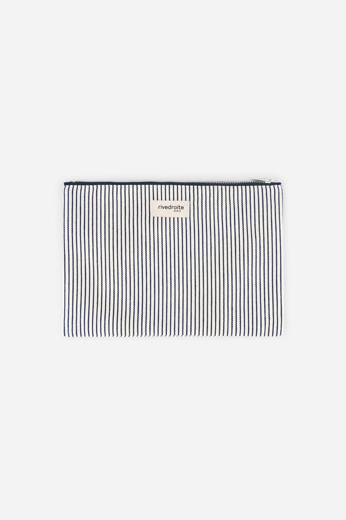 Rive Droite Barbette Medium La Pochette Coton Recyclé Écume