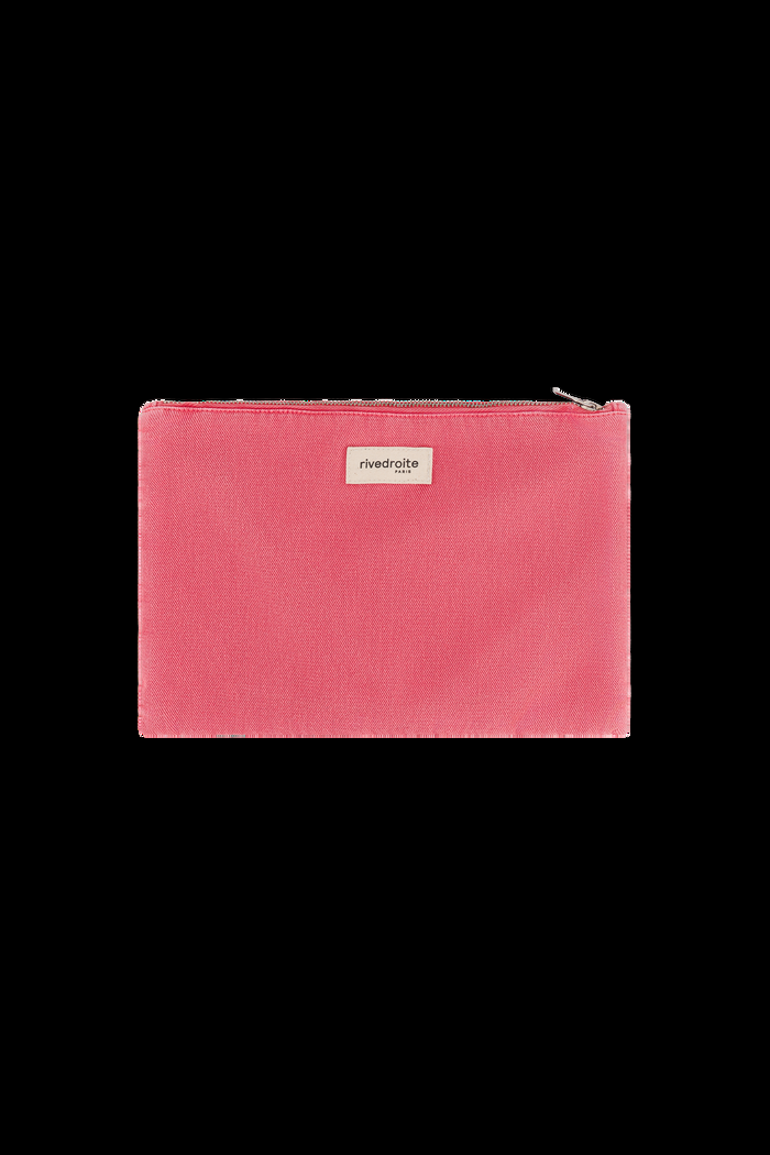 Rive Droite Barbette Medium La Pochette Sergé De Coton Melrose Pink