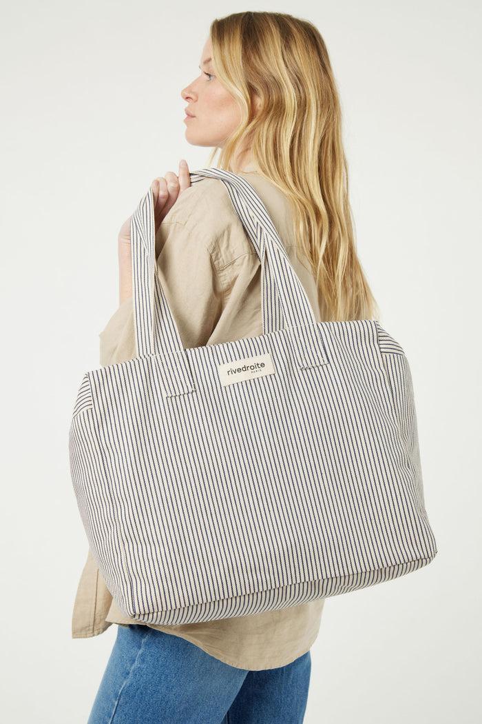 Rive Droite Célestins Le Sac 24 Heures Coton Recyclé Écume