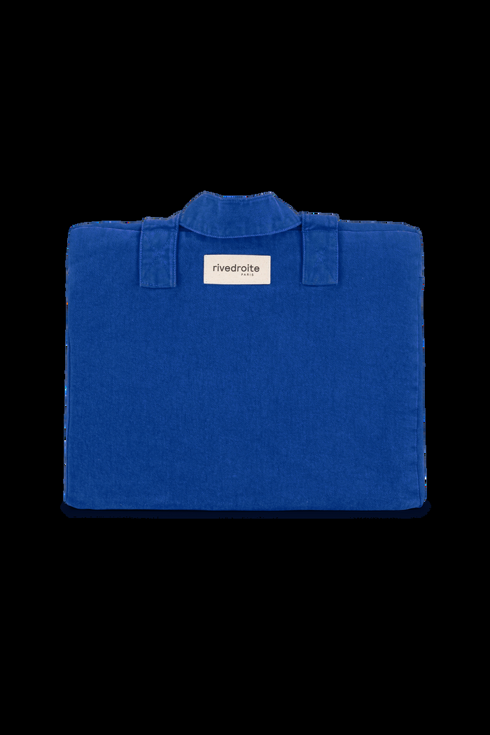 Rive Droite Célestins Le Sac 24 Heures Sergé De Coton Venice Blue