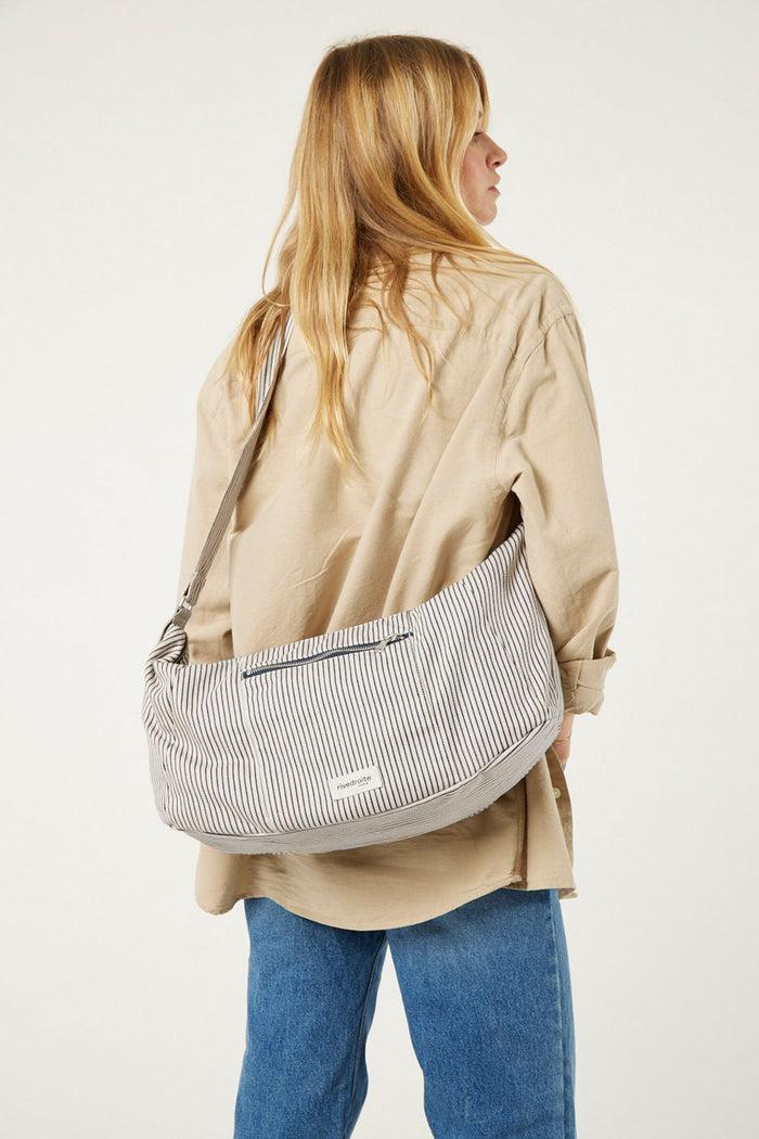 Rive Droite Charlot Le Sac Crossbody Coton Recyclé Écume