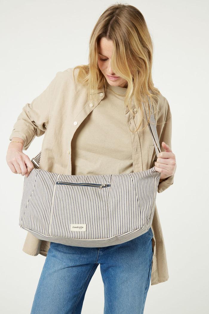 Rive Droite Charlot Le Sac Crossbody Coton Recyclé Écume