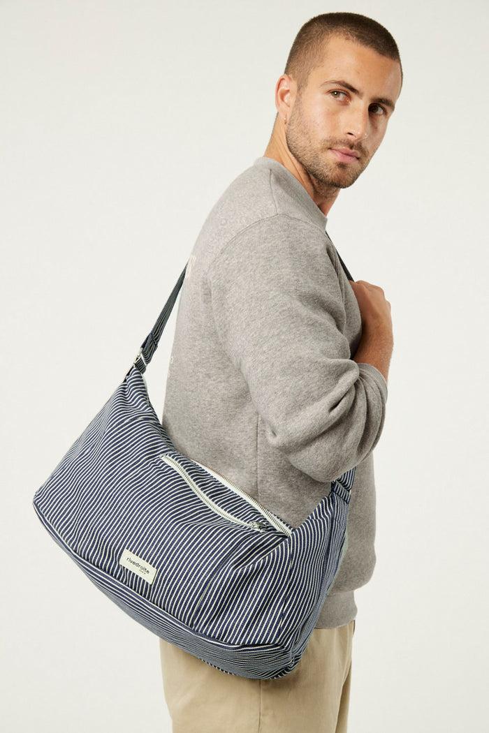 Rive Droite Charlot Le Sac Crossbody Coton Recyclé Océan