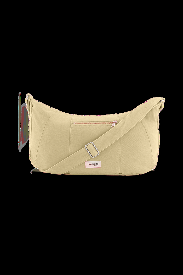 Rive Droite Charlot Le Sac Crossbody Sergé De Coton Santa Monica Beige