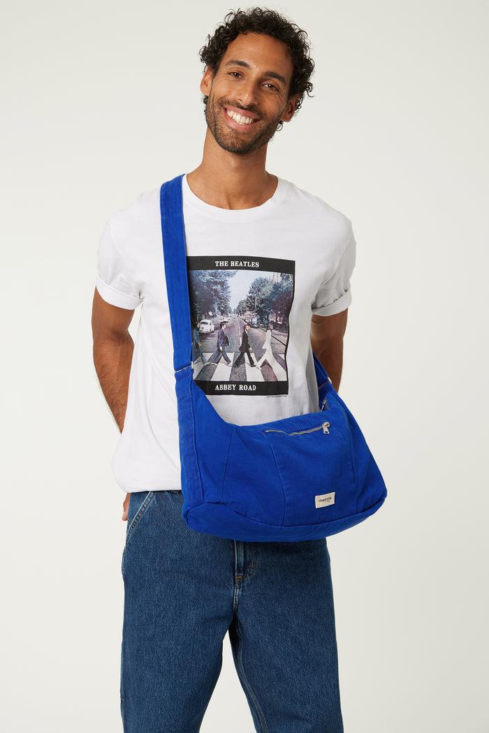 Rive Droite Charlot Le Sac Crossbody Sergé De Coton Venice Blue