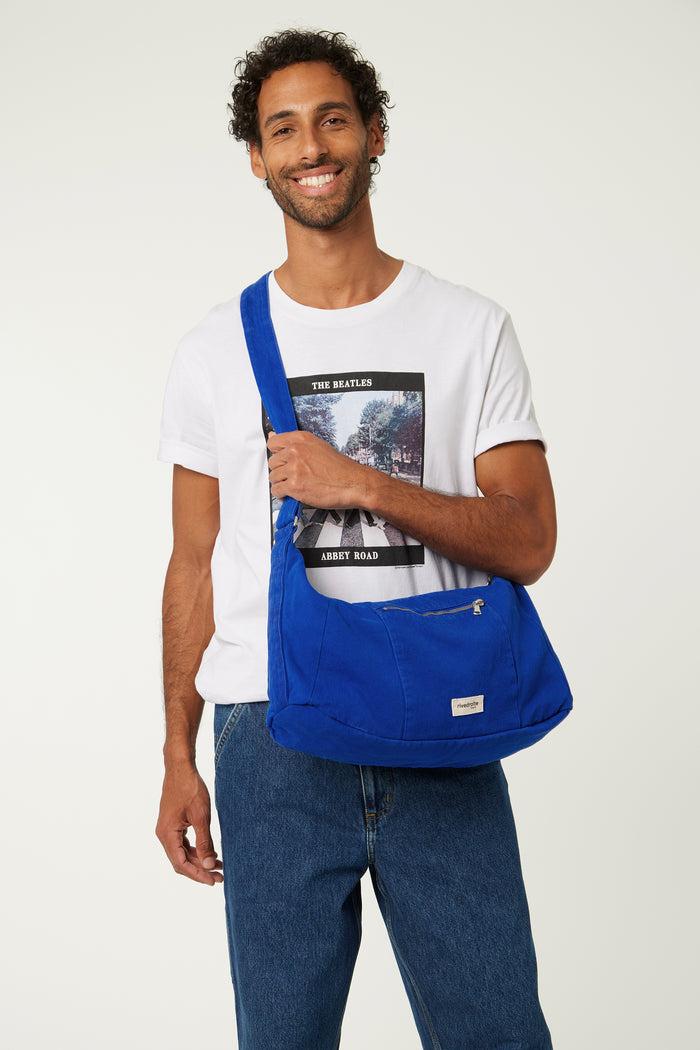 Rive Droite Charlot Le Sac Crossbody Sergé De Coton Venice Blue