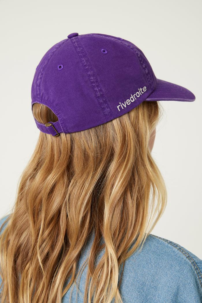 Rive Droite Colette La Casquette Sergé De Coton Malibu Purple