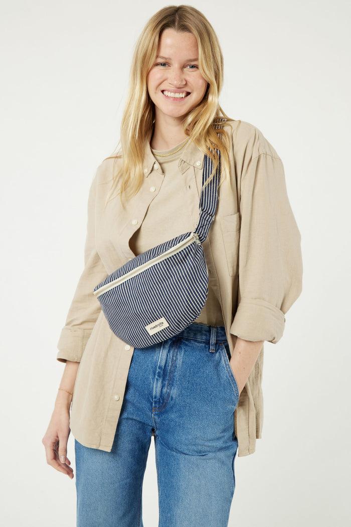 Rive Droite Custine Le Sac Banane Coton Recyclé Océan