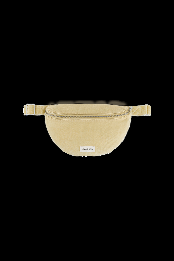 Rive Droite Custine Le Sac Banane Sergé De Coton Santa Monica Beige