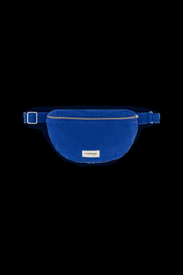 Rive Droite Custine Le Sac Banane Sergé De Coton Venice Blue