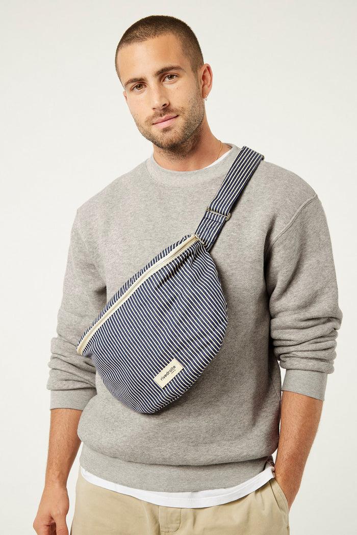 Rive Droite Custine XL Le Sac Banane Coton Recyclé Océan