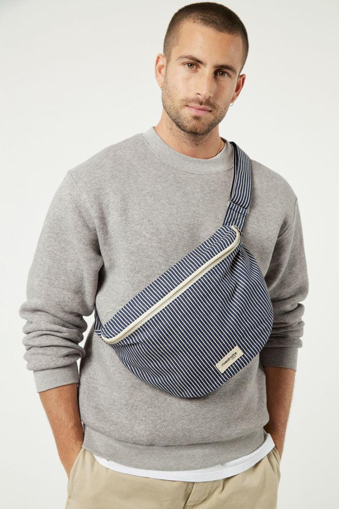 Rive Droite Custine XL Le Sac Banane Coton Recyclé Océan