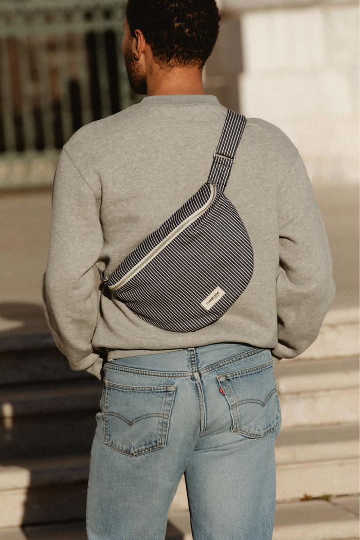 rive droite Custine XL le sac banane Coton recyclé Océan